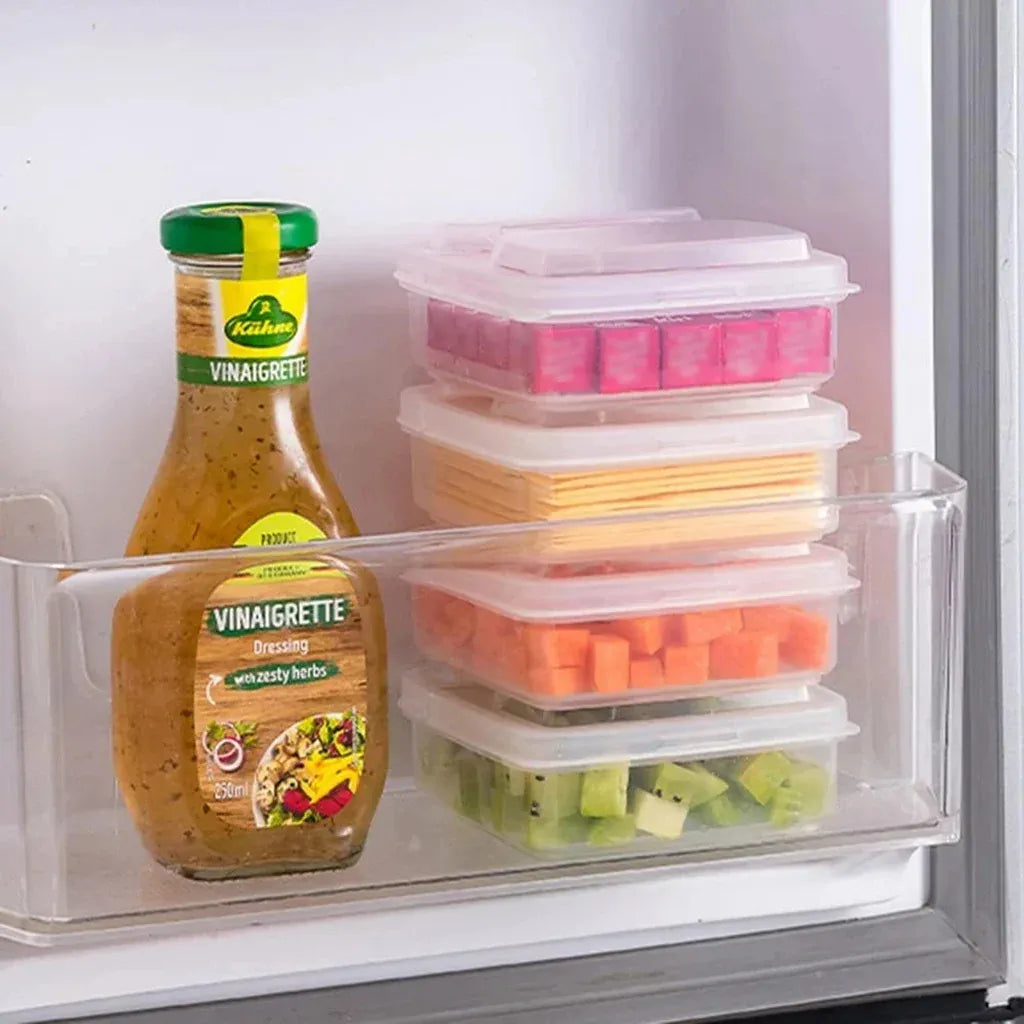 Boîte de Rangement Transparent pour Fromage et Beurre