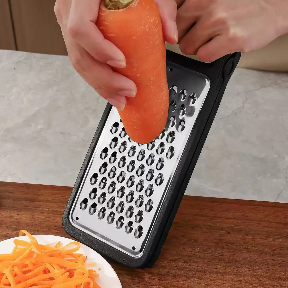 Râpe Double Face Pliable en Acier Inoxydable pour Légumes rape