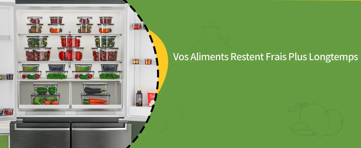 boîtes de conservation pour cuisine