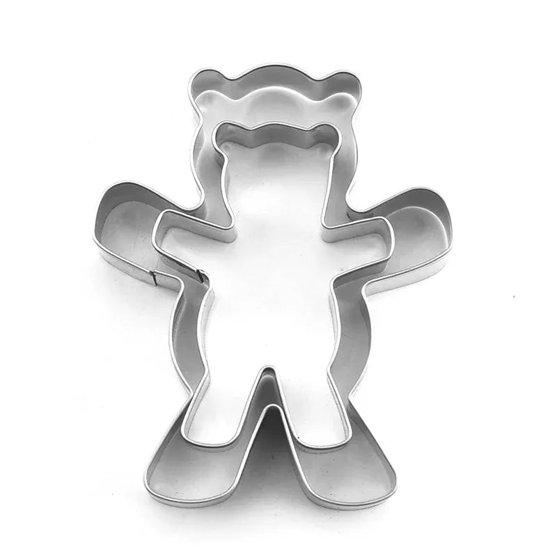 Emporte-pièce ours en inox - Découpeur de biscuits pour pâtisserie emportepieces