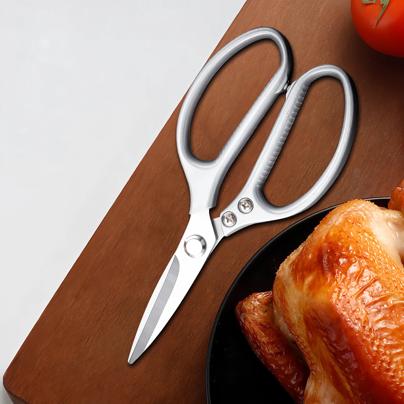 Ciseaux de cuisine multifonctions avec poignée anti-glisse 3 pièces ciseaux