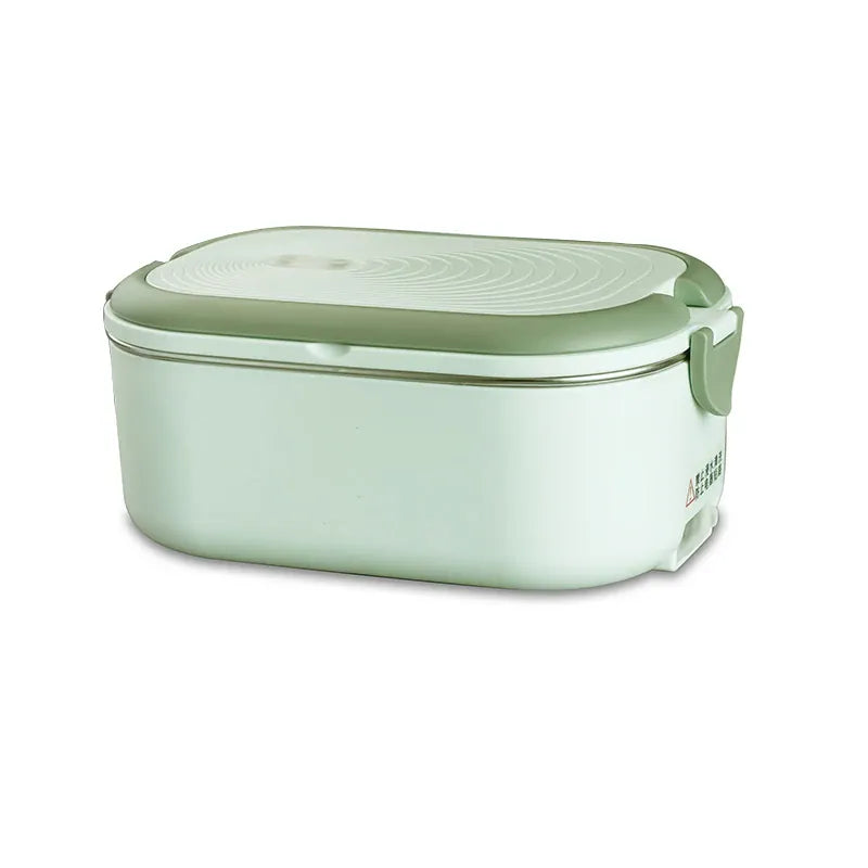 Lunch Box Chauffante Inox 1L 220V 18W | Boîte Chauffante Électrique lunchboxchauf