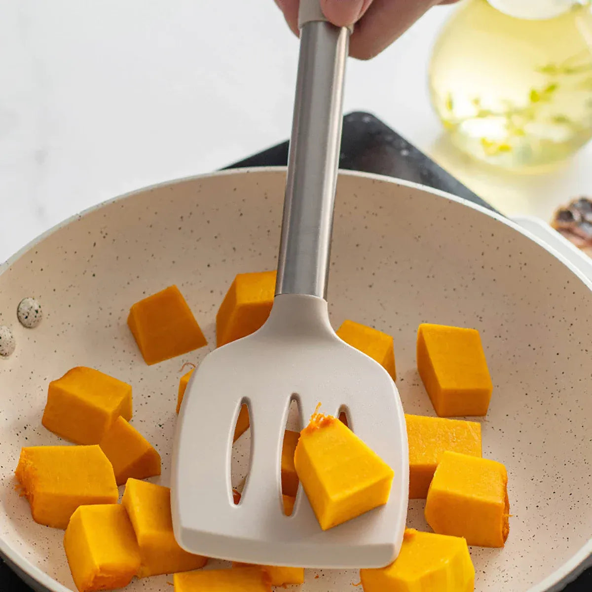 Set Spatules Silicone 2 pièces Résistantes à la Chaleur spatule en silicone