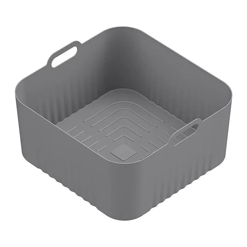 Moule Silicone Air Fryer Réutilisable Rond 17 cm - Lot de 2 Air Fryer