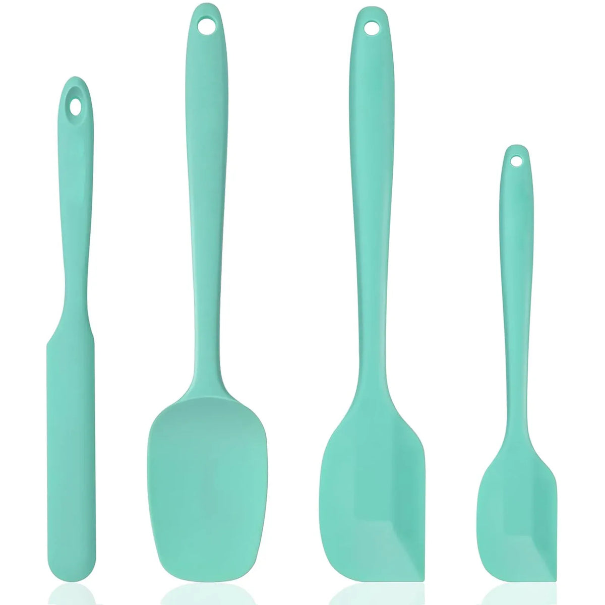 Set Spatules Silicone 4 pièces Résistantes à la Chaleur pour Cuisine spatule en silicone