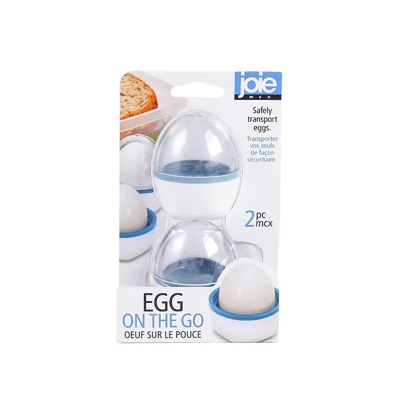 Boîte Range-Oeufs Étanche 2 Pièces avec Protection Choc