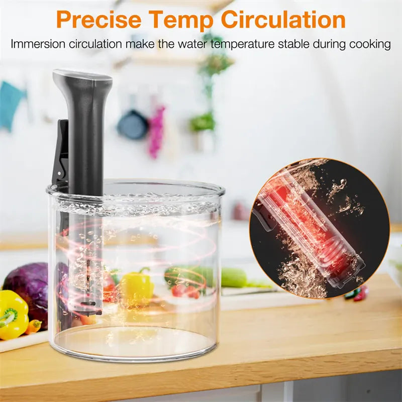 Cuiseur Sous Vide à Immersion 1800W avec Affichage LED Digital sv