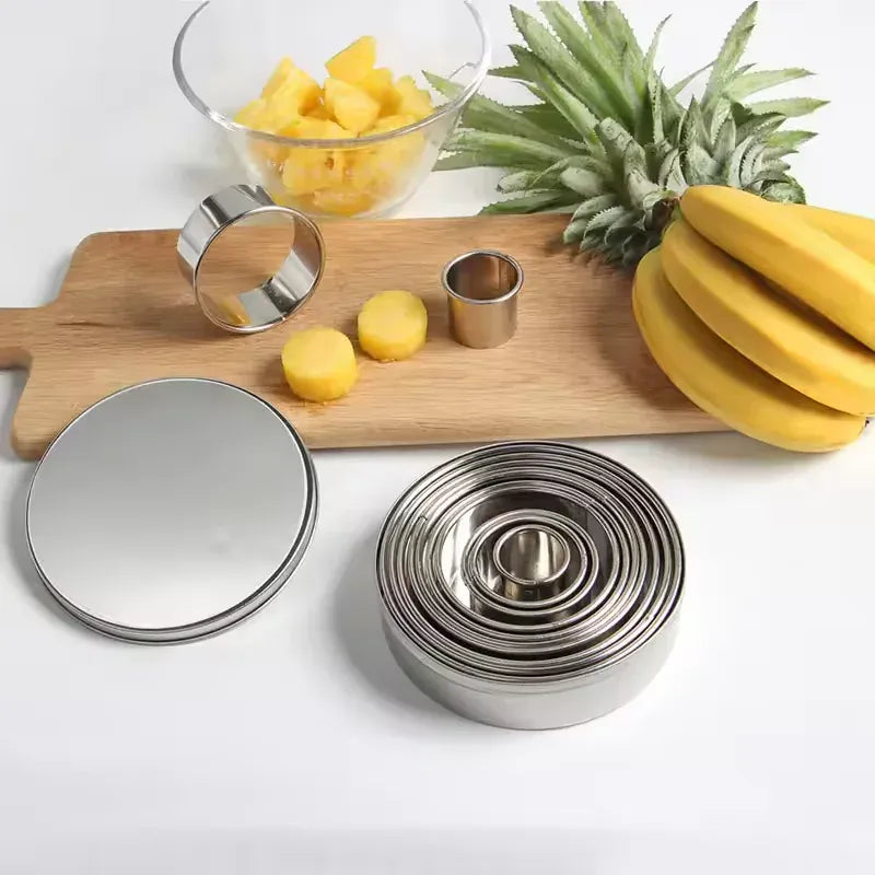 Emporte-pièces en acier inoxydable - Set de 12 pièces pour pâtisserie emportepieces
