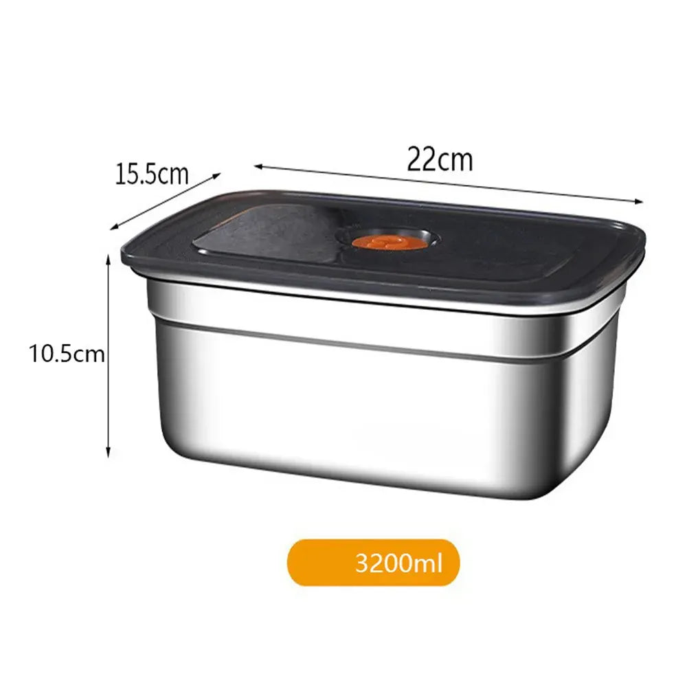 Lunch Box Inox 600 à 3200 ml avec Couvercle Hermétique lunchbox