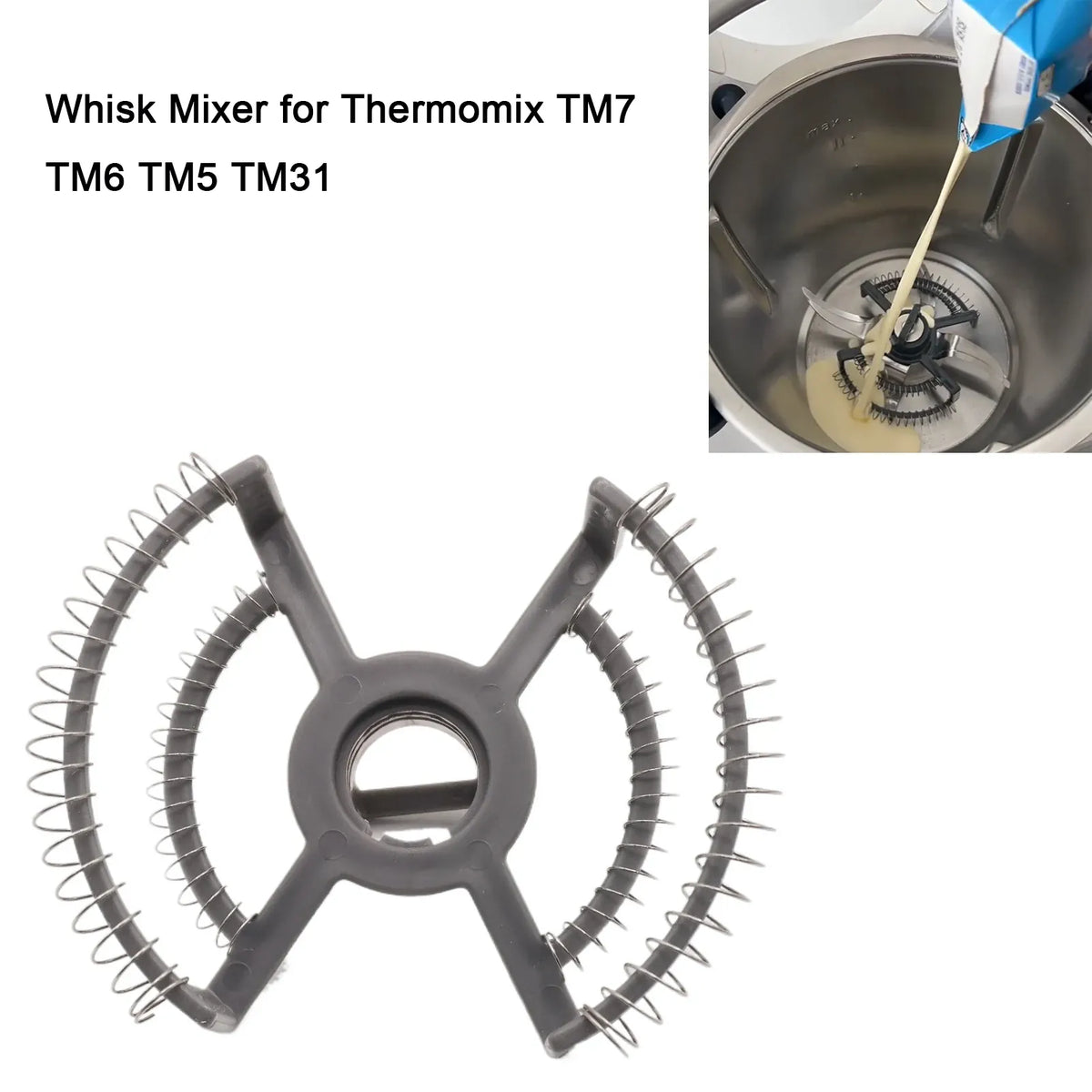 Lame Thermomix Mixeur Universel TM5 TM6 TM7 TM31 - Inox Design Thermomix