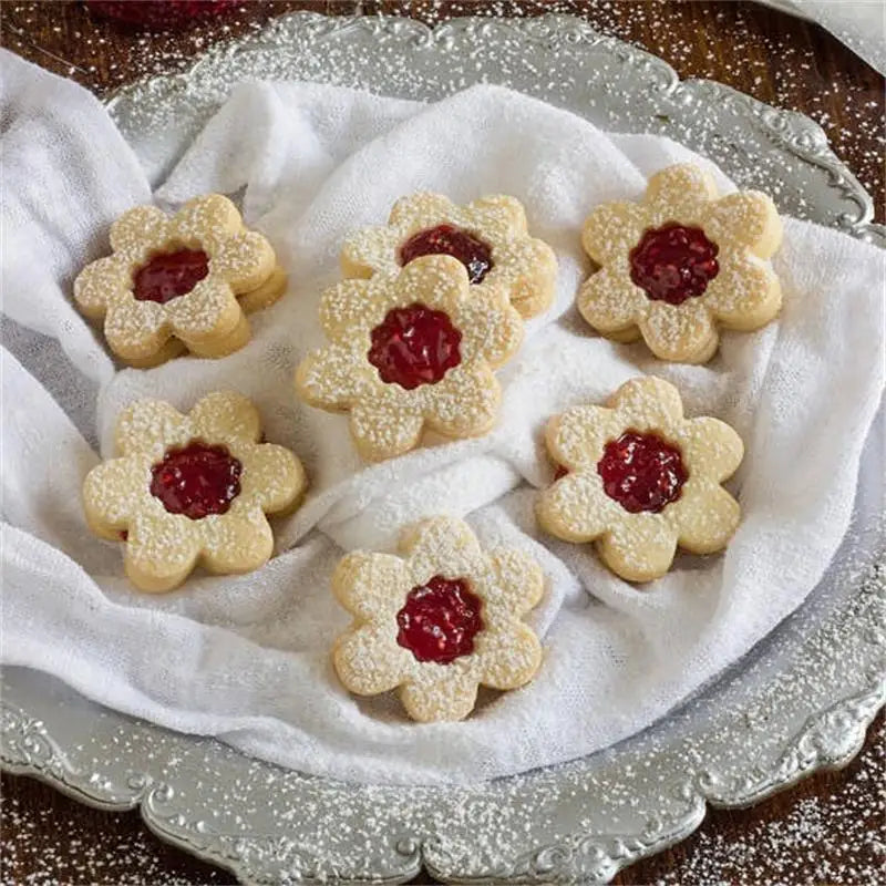 Emporte-pièces en plastique pour biscuits en forme de tartes - 3D Noël emportepieces