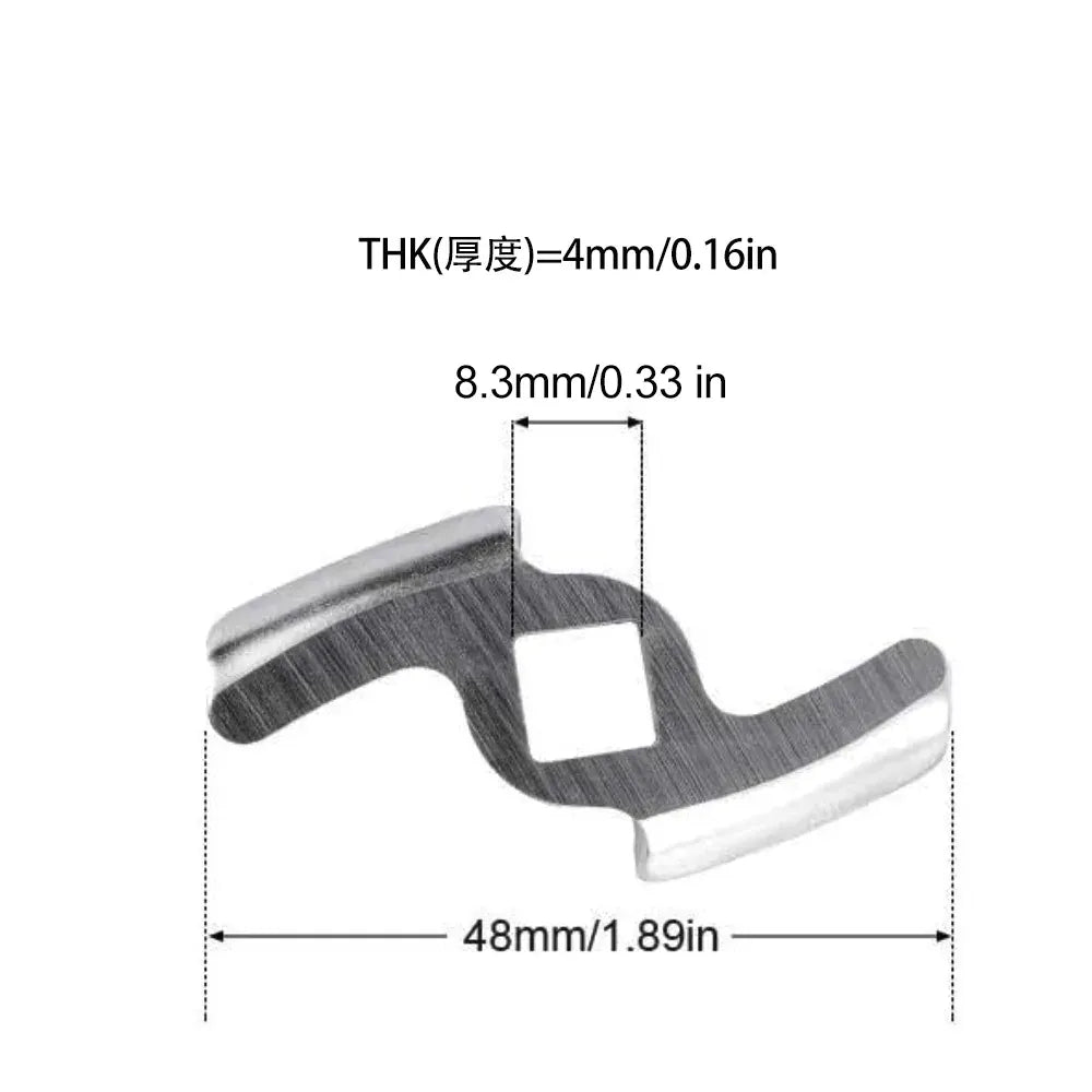 Pièces de Rechange et Accessoires pour Hachoir à Viande — Couteau, Grilles, Entonnoirs Inox
