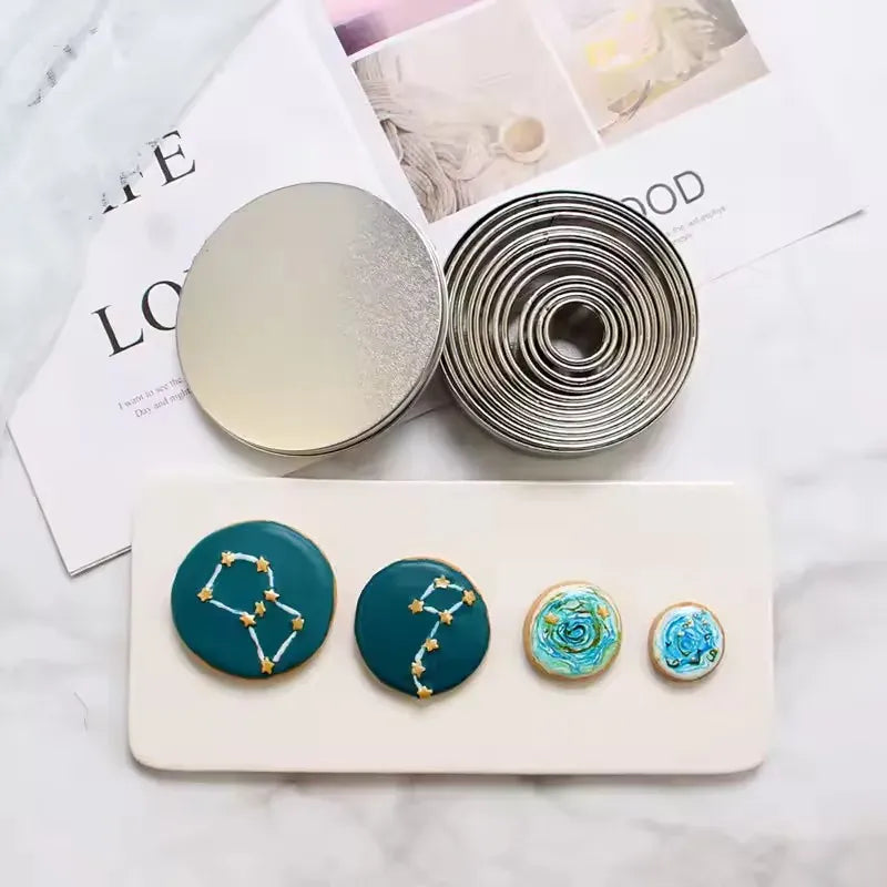 Emporte-pièces en acier inoxydable - Set de 12 pièces pour pâtisserie emportepieces