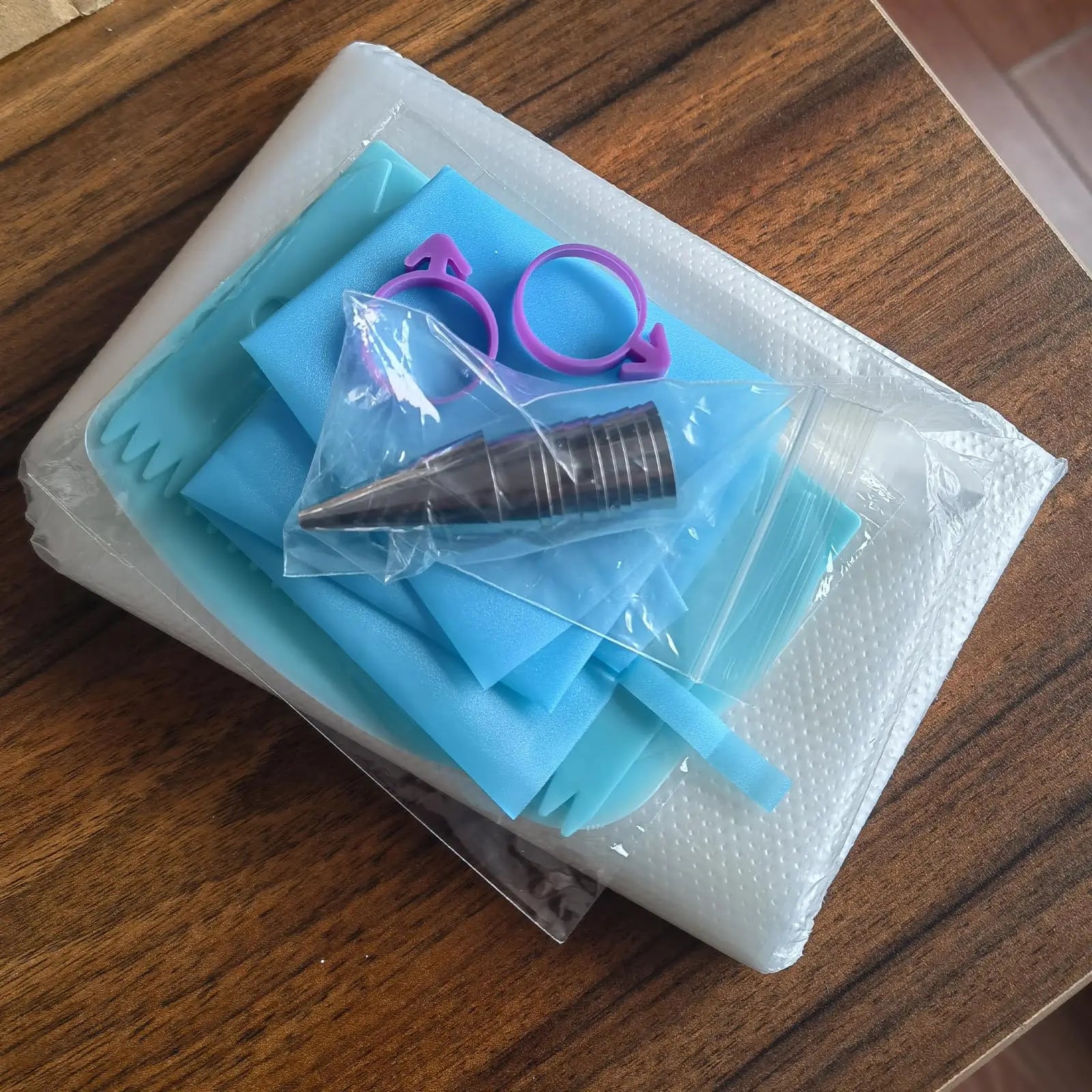 Poches à Douilles et Accessoires - Kit de 120 Pièces pour Pâtisserie douillepoche