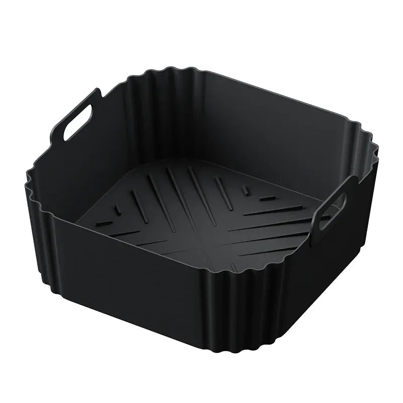 Moule Silicone Air Fryer Réutilisable 225 cm pour Friture 5-8QT Air Fryer