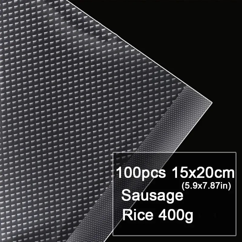 Sacs Sous Vide Alimentaire BPA-Free - Lot de 100 Unités sv