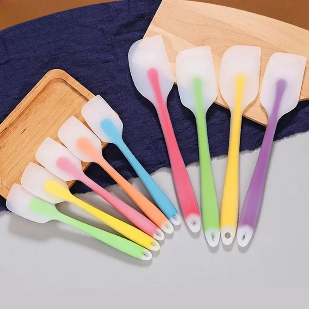 Spatule Silicone Multicolore | Résistante à la Chaleur - 8 pièces spatule en silicone