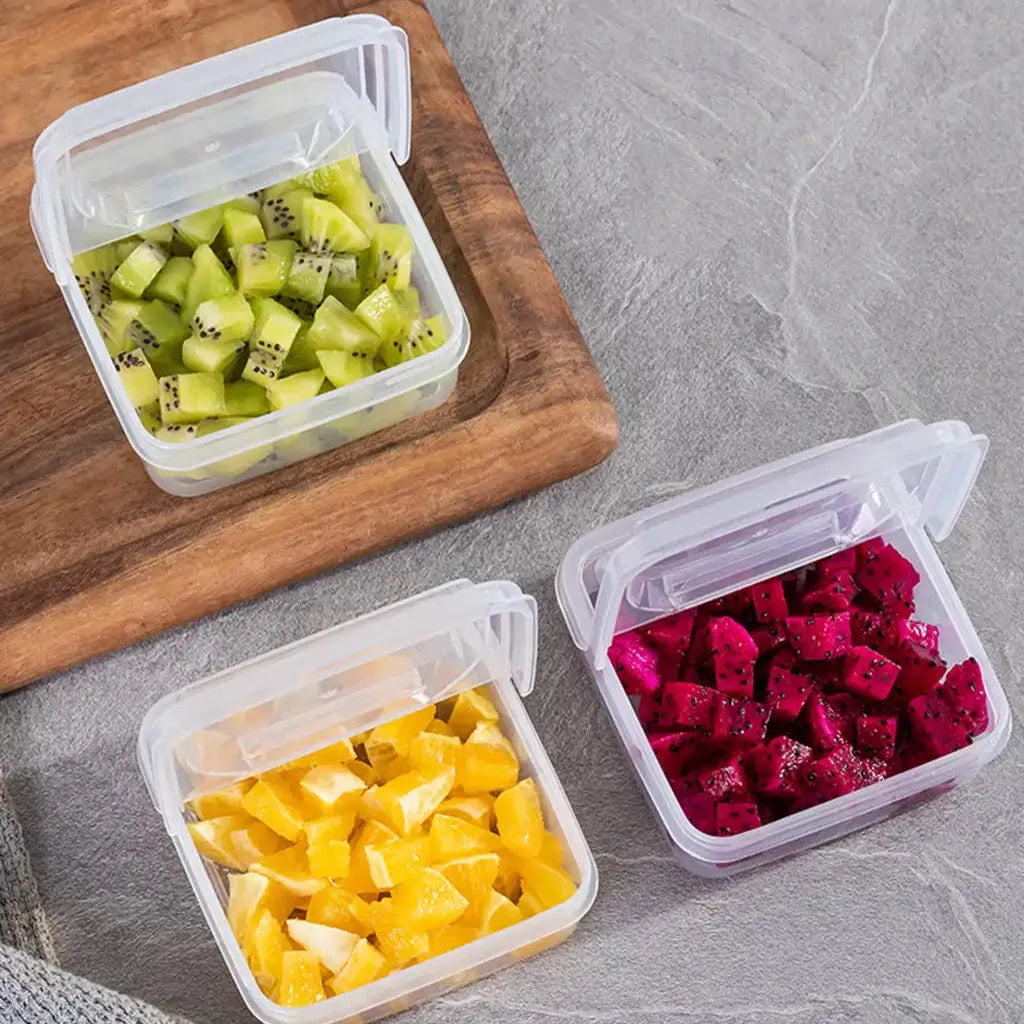 Boîte de Rangement Transparent pour Fromage et Beurre