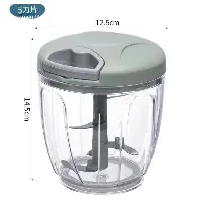 Presse-Ail Manuel Inox avec Cutter Multifonction 3 Pièces presseail