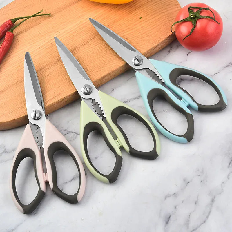 Ciseaux de cuisine en acier avec fonction casse-noix ciseaux