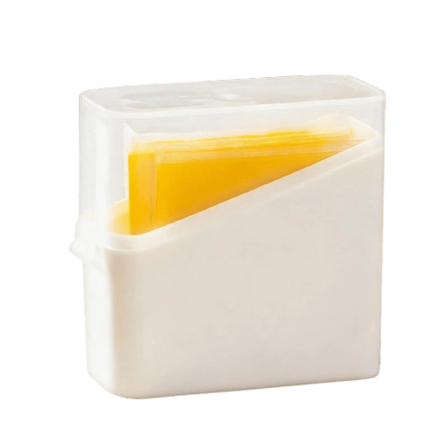 Boîte hermétique de rangement pour fromage | Organiseur frigo transparent