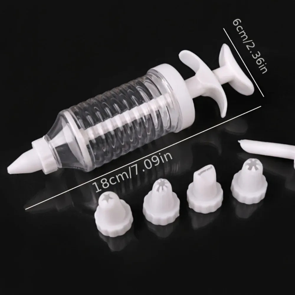 Set de 8 Poches à Douille en Plastique avec Embouts pour Gâteaux douillepoche