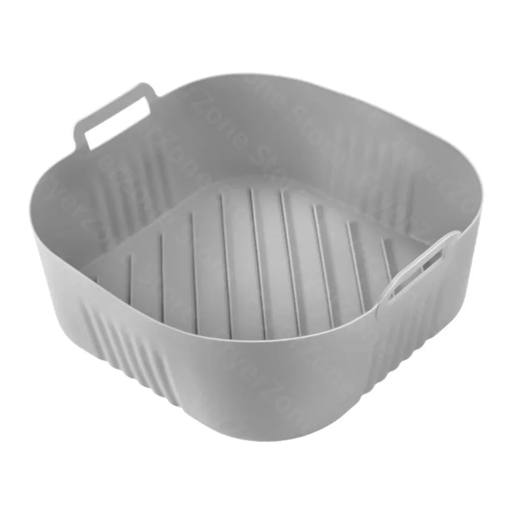 Moule Silicone Air Fryer Réutilisable Carré 23 cm pour 62L Air Fryer