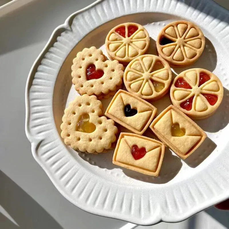 Emporte-pièces à biscuits en forme de cœur et enveloppe - Set de 4 pièces emportepieces