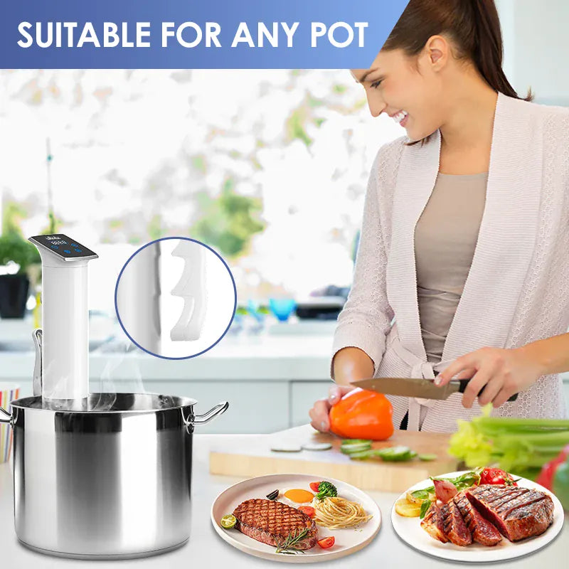 Cuiseur Sous Vide à Immersion 1100W Étanche avec Affichage LED sv