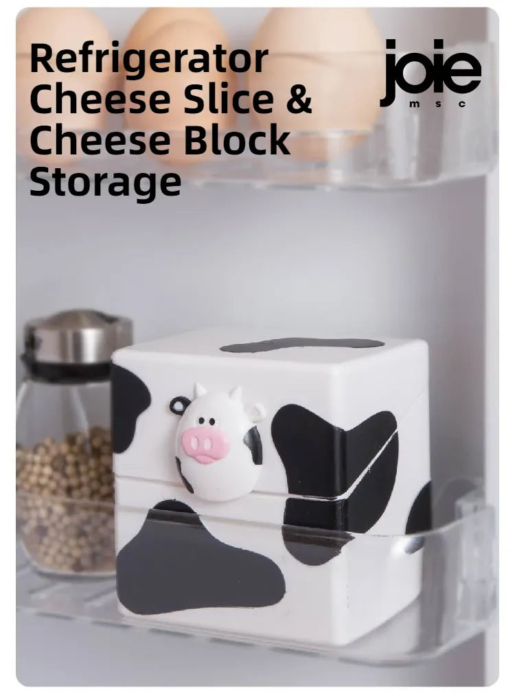 Boîte de Rangement Frigo pour Fromage | Design Mignon Hermétique