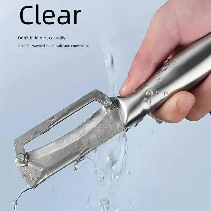 Éplucheur en Inox avec Lame Plate eplucheurs