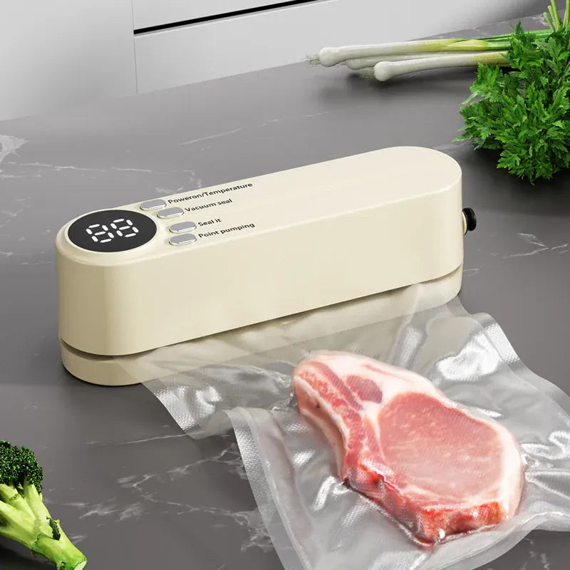 Scelleuse Alimentaire Portable Automatique pour Mise Sous Vide sv