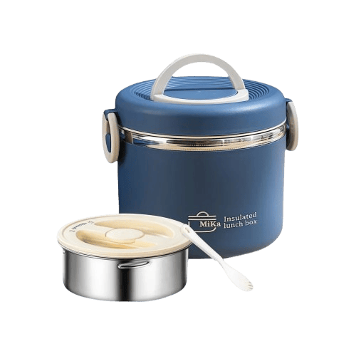 LunchBox Isotherme Inox 304 — 2 Niveaux 1100 ml, Chaud 6 h / Froid 8 h, Sans BPA lunchbox