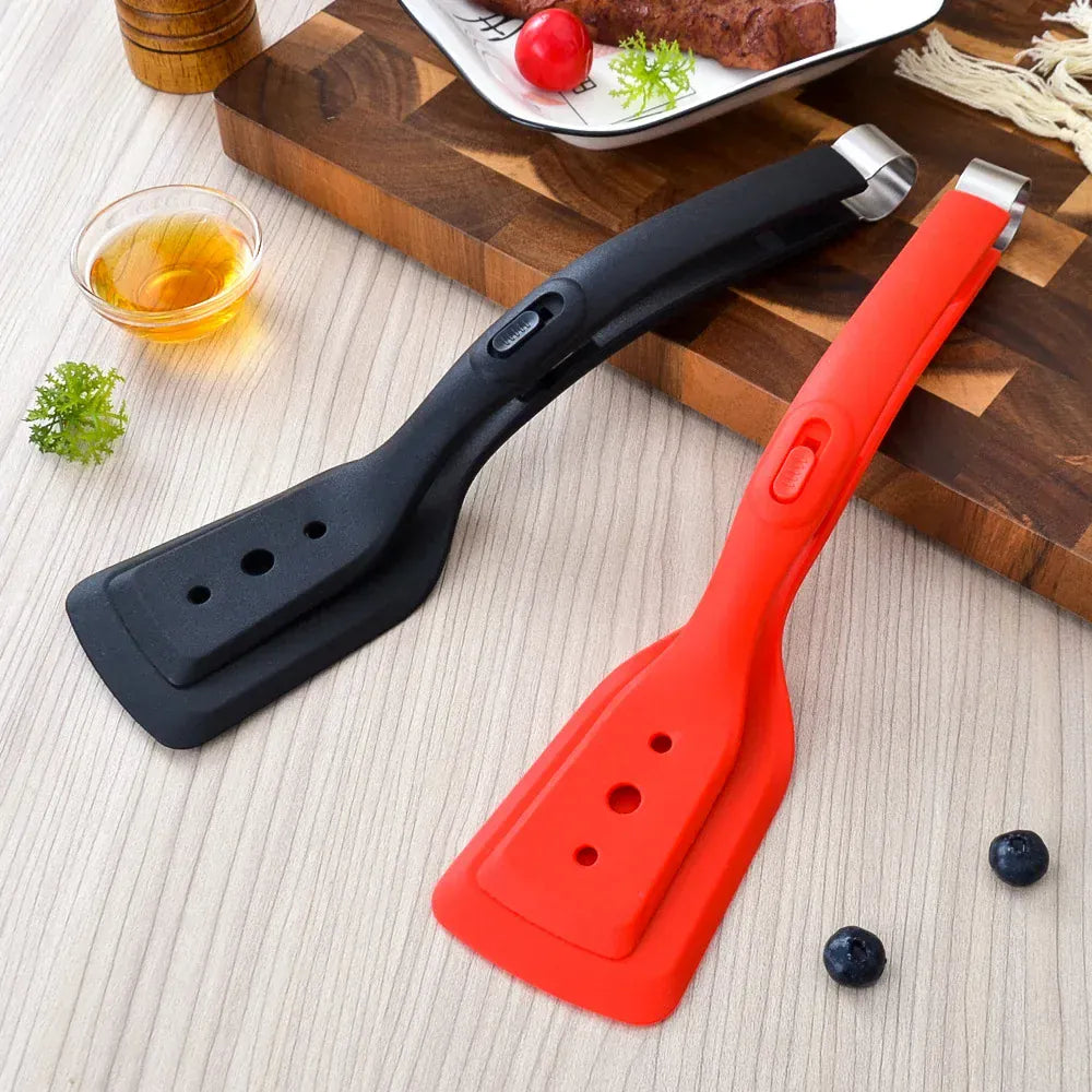 Spatule Silicone 2 en 1 Non-Stick pour Œufs et Viande spatule en silicone