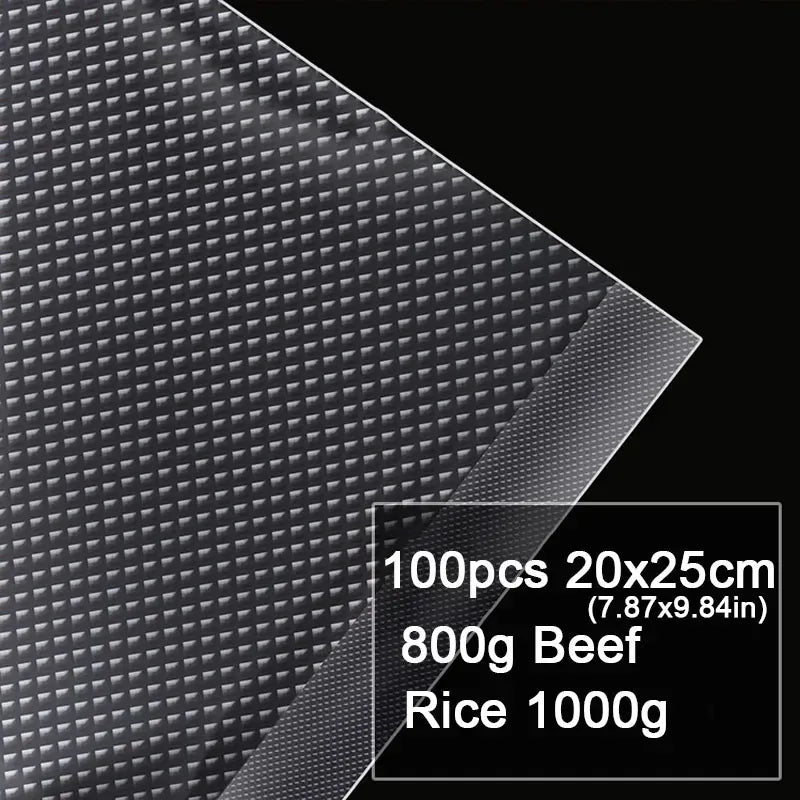 Sacs Sous Vide Alimentaire BPA-Free - Lot de 100 Unités sv