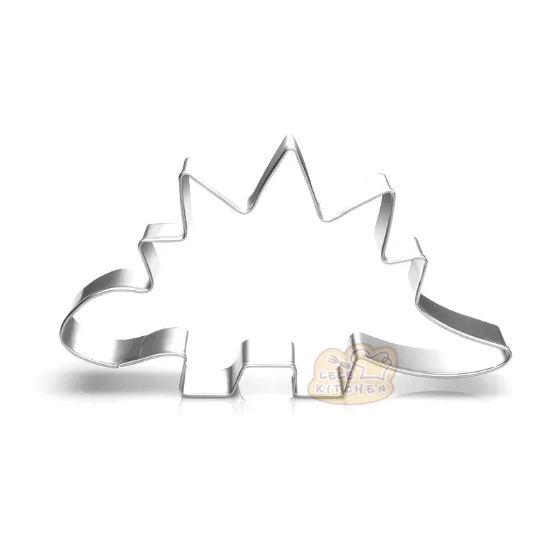 Emporte-pièces dinosaures en acier inoxydable - 10 pièces pour pâtisserie emportepieces