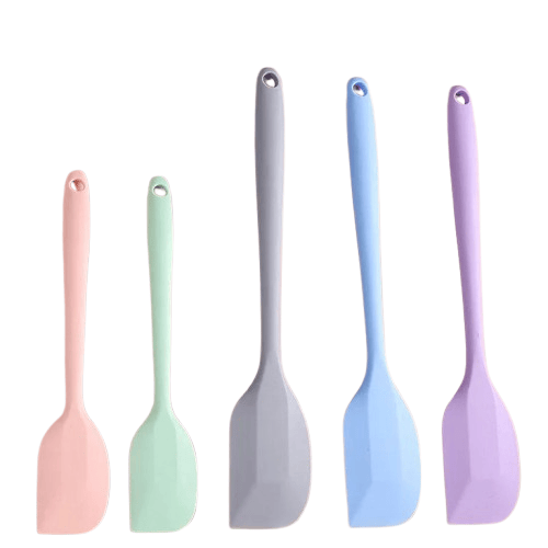 Spatule Silicone Résistante à la Chaleur pour Pâtisserie 5 pièces spatule en silicone