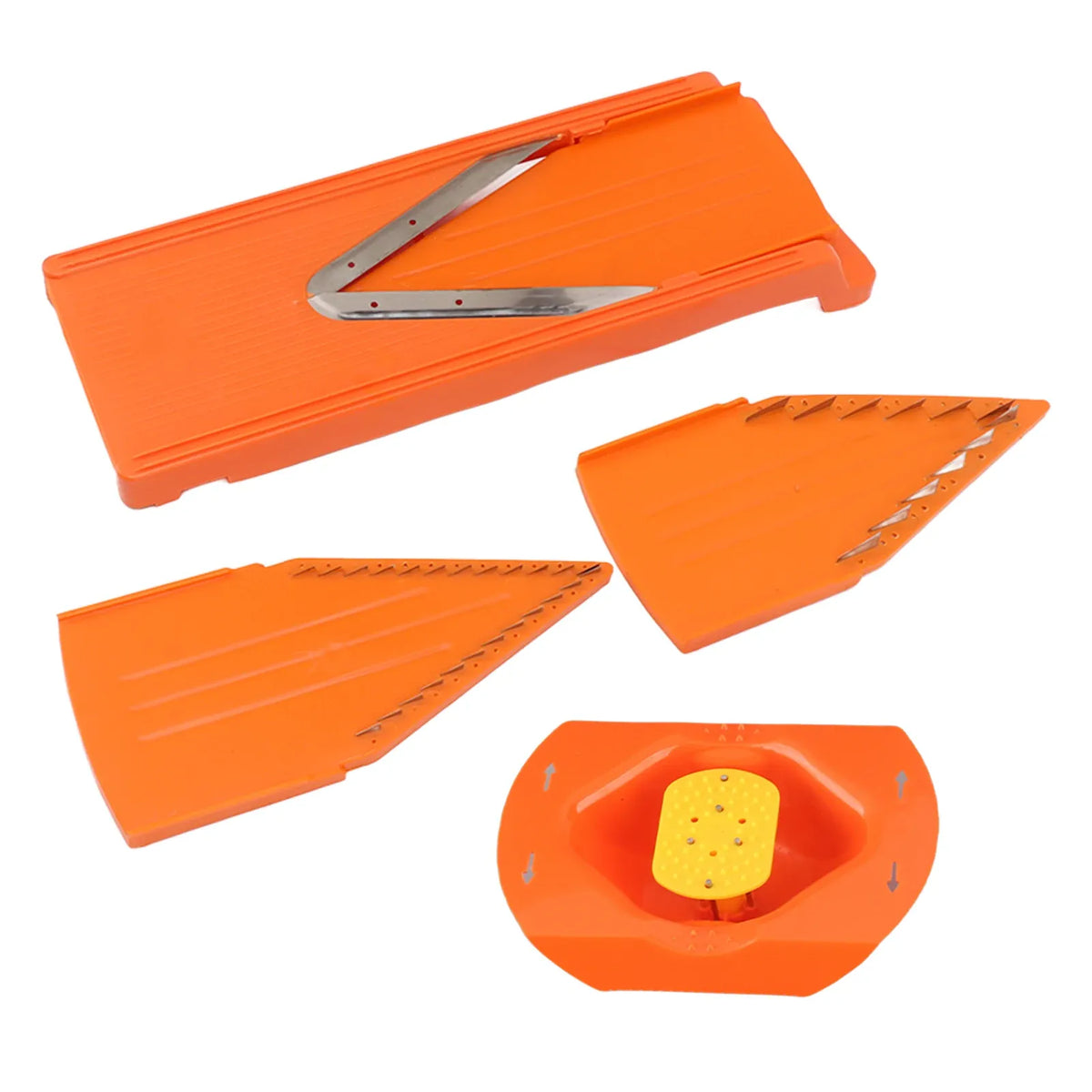 Mandoline à Lames en Acier Inox | Râpe à Légumes avec Protection Mandoline