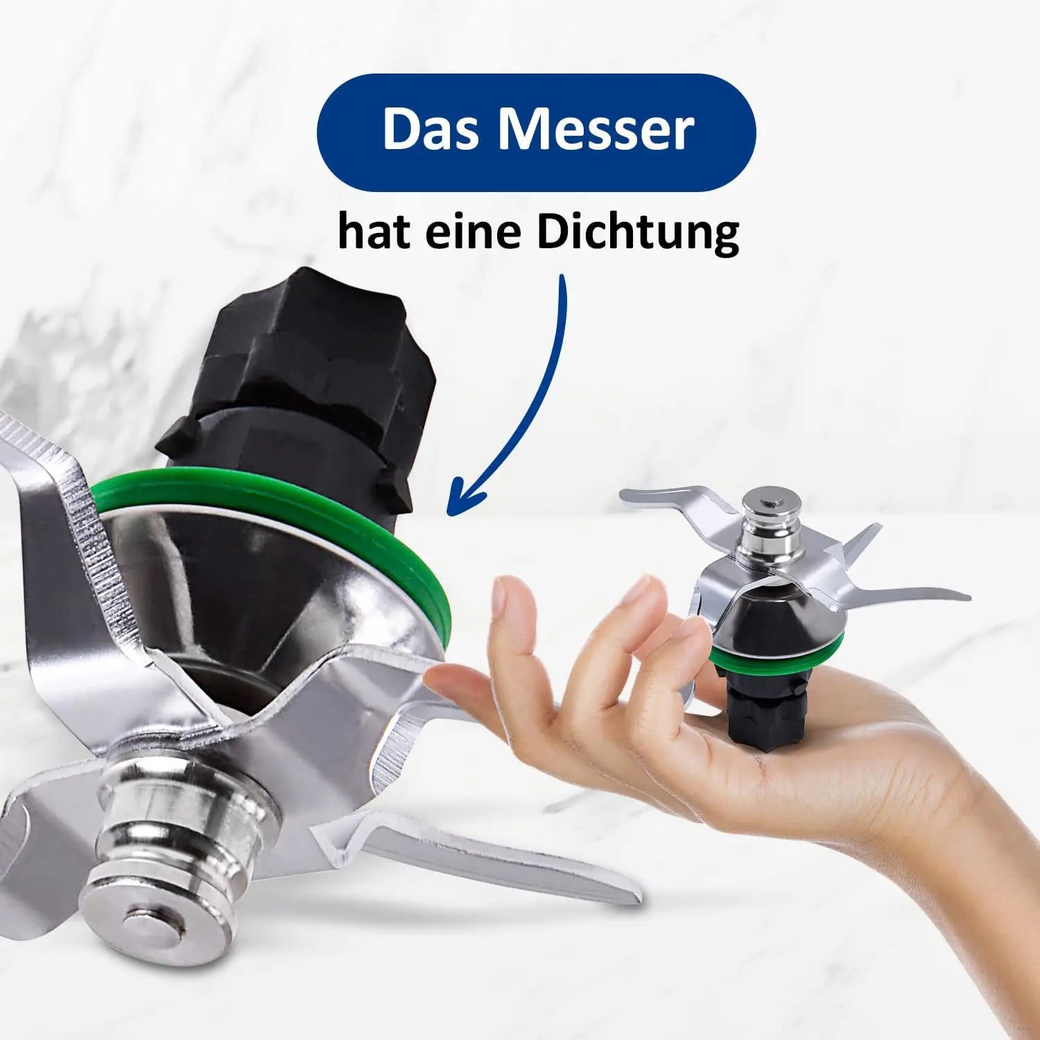 Lame Thermomix Inox Remplacement pour TM5 TM6 TM7 – 1 pièce Thermomix