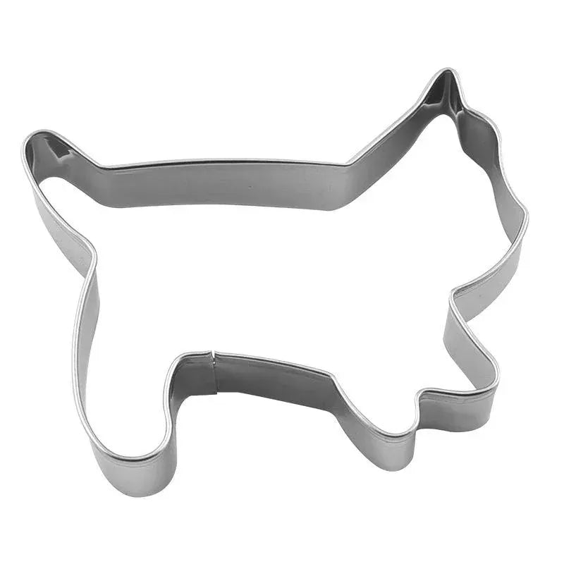 Emporte-pièces en inox 5 pièces - Formes de chats pour pâtisserie emportepieces