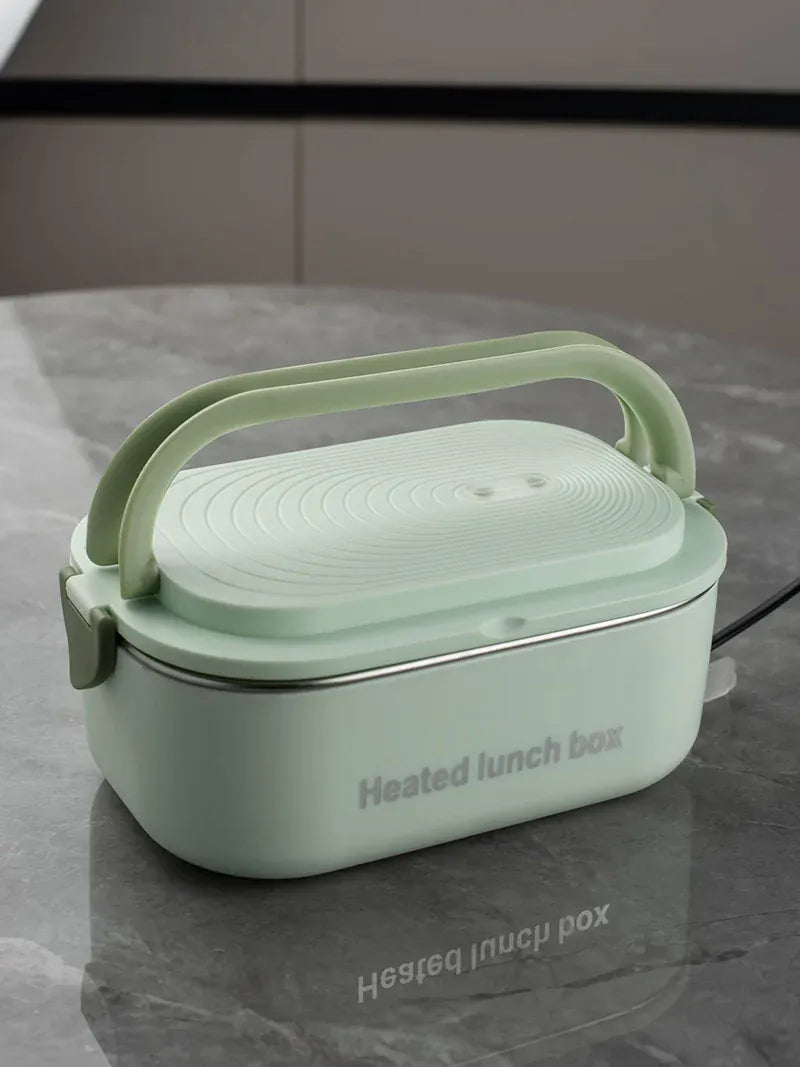 Lunch Box Chauffante Inox 1L 220V 18W | Boîte Chauffante Électrique lunchboxchauf