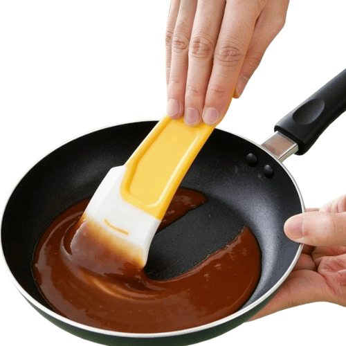 Spatule Silicone Multifonctionnelle Résistante à la Chaleur 1 pièce spatule en silicone
