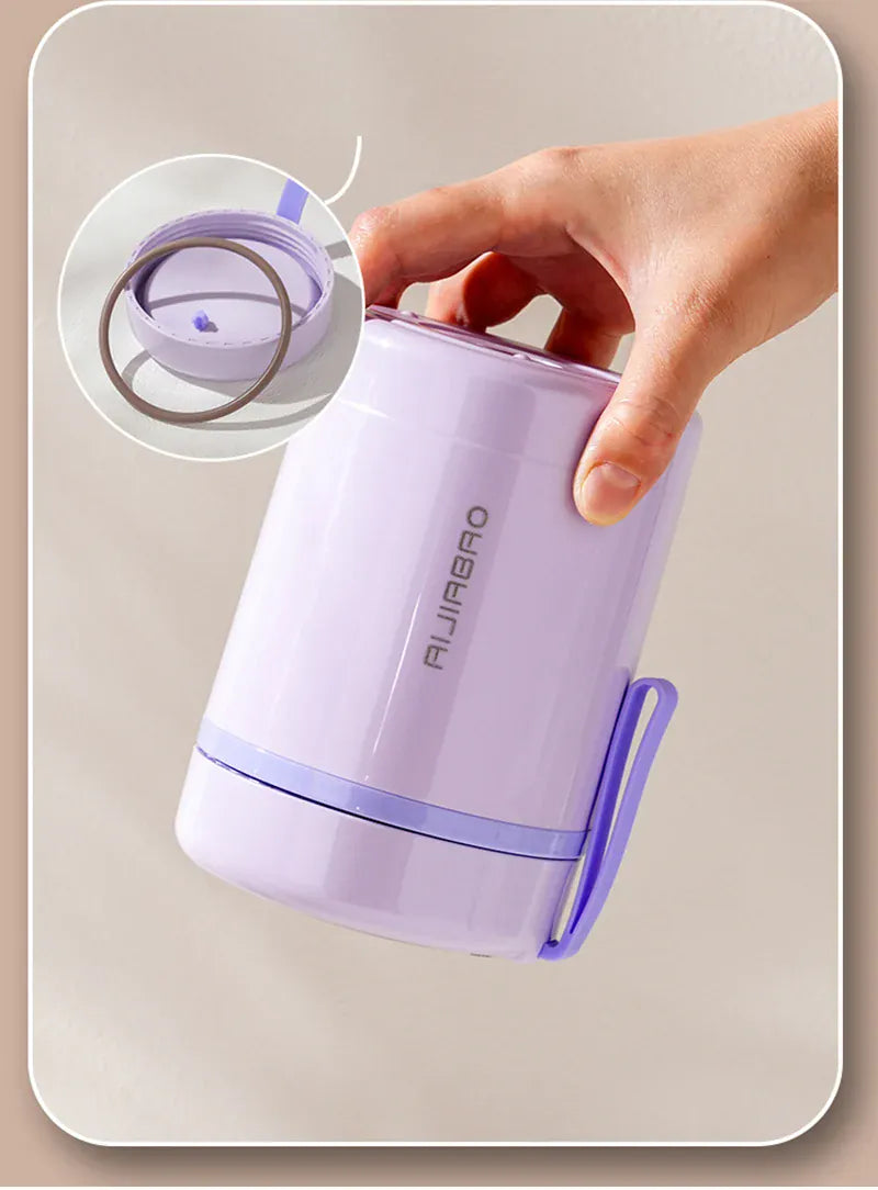 Lunchbox Chauffante USB 600 ml — Acier Inoxydable 304, 60 °C, Étanche lunchboxchauf