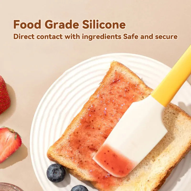 Spatule Silicone | Idéale pour Pâtisserie et Cuisiner spatule en silicone