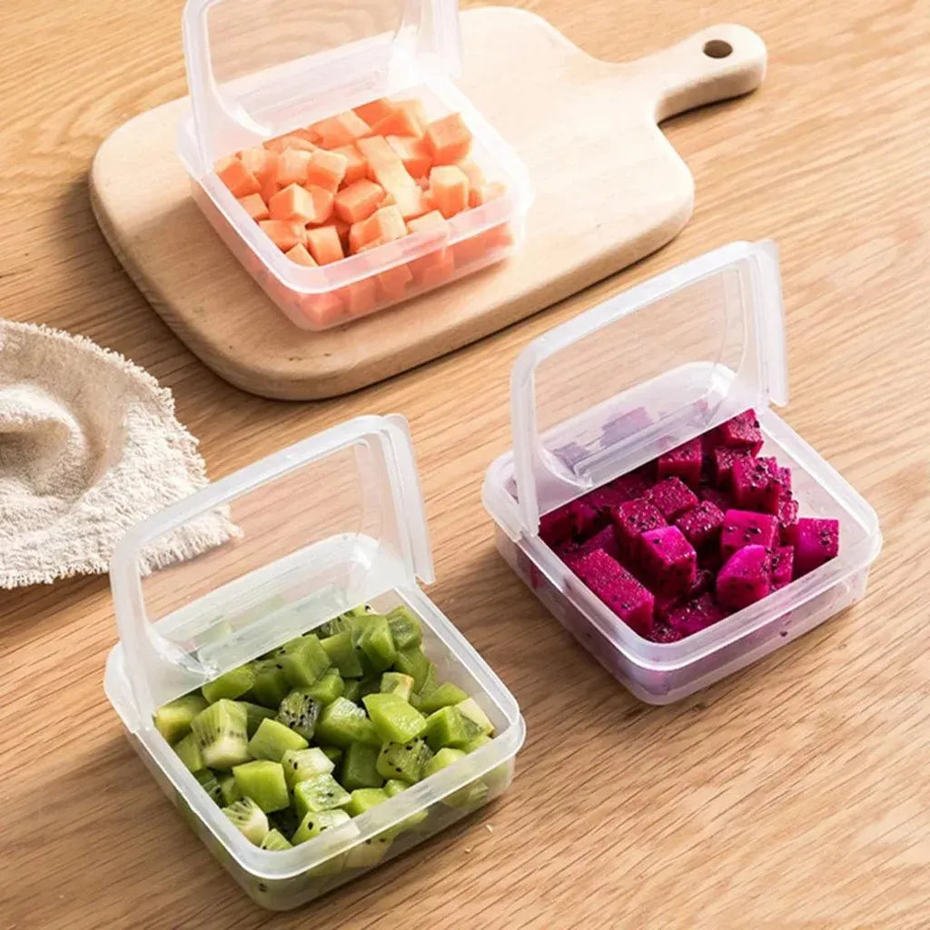 Boîte de Rangement Transparent pour Fromage et Beurre