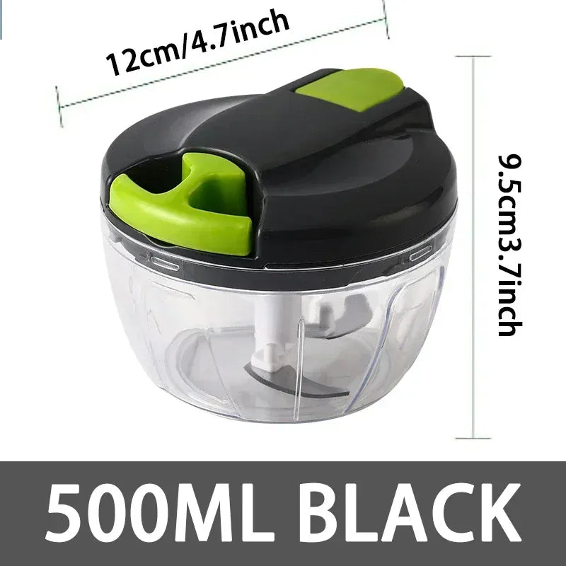 Hachoir à Légumes Manuel 500 ou 900 ml Hachoirs à légumes