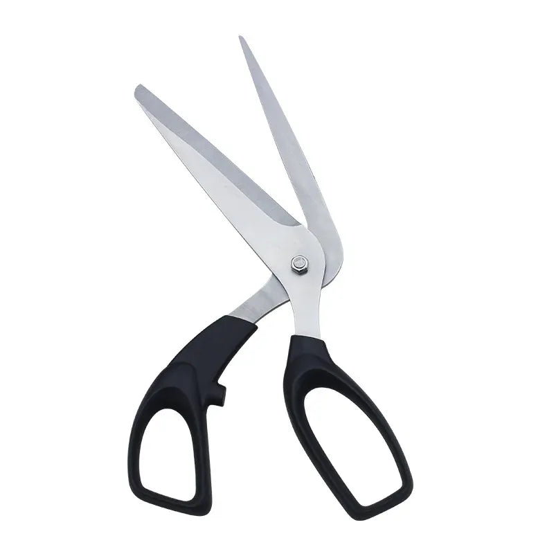 Ciseaux à pizza en inox avec spatule et coupe-pizza 2 pièces ciseaux