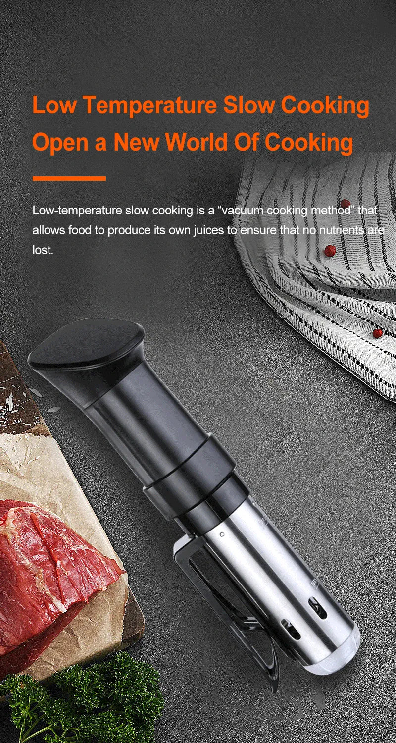 Cuiseur Sous Vide à Immersion 1800W avec Affichage LED Digital sv