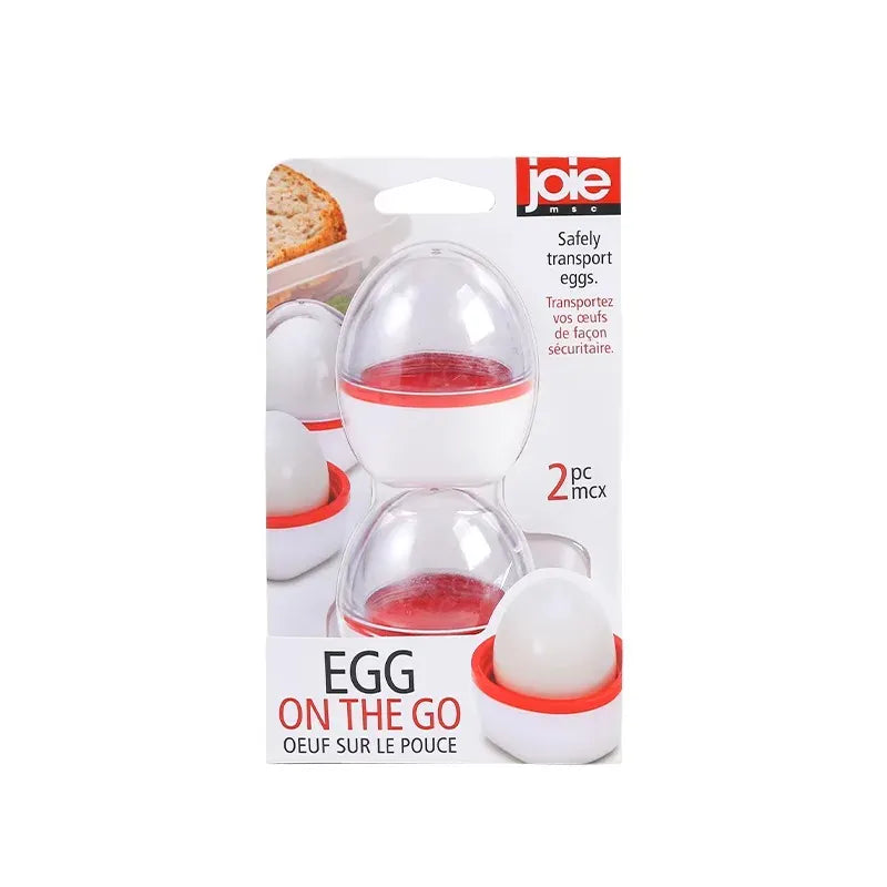 Boîte Range-Oeufs Étanche 2 Pièces avec Protection Choc