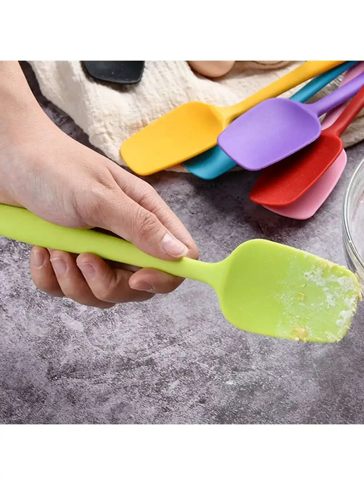 Spatule Silicone Résistante à la Chaleur pour Pâtisserie spatule en silicone